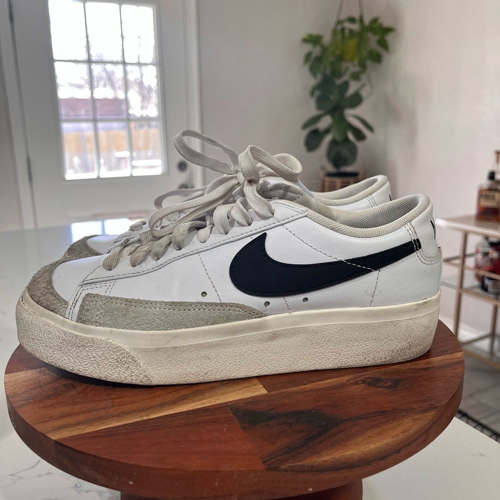 Nike platform blazers